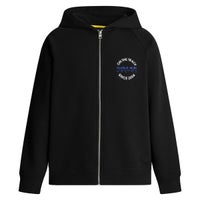 Pepe Jeans｜ぺぺ×レッドブル リラックスフィット ジップスウェットシャツ｜フーディ｜ブラック