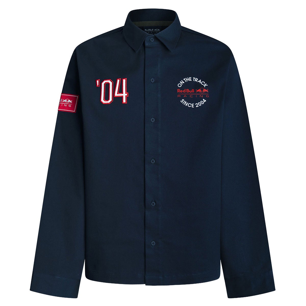 Pepe Jeans｜ぺぺ×レッドブル フィットツイル オーバーサイズシャツ｜ウェア｜ネイビー