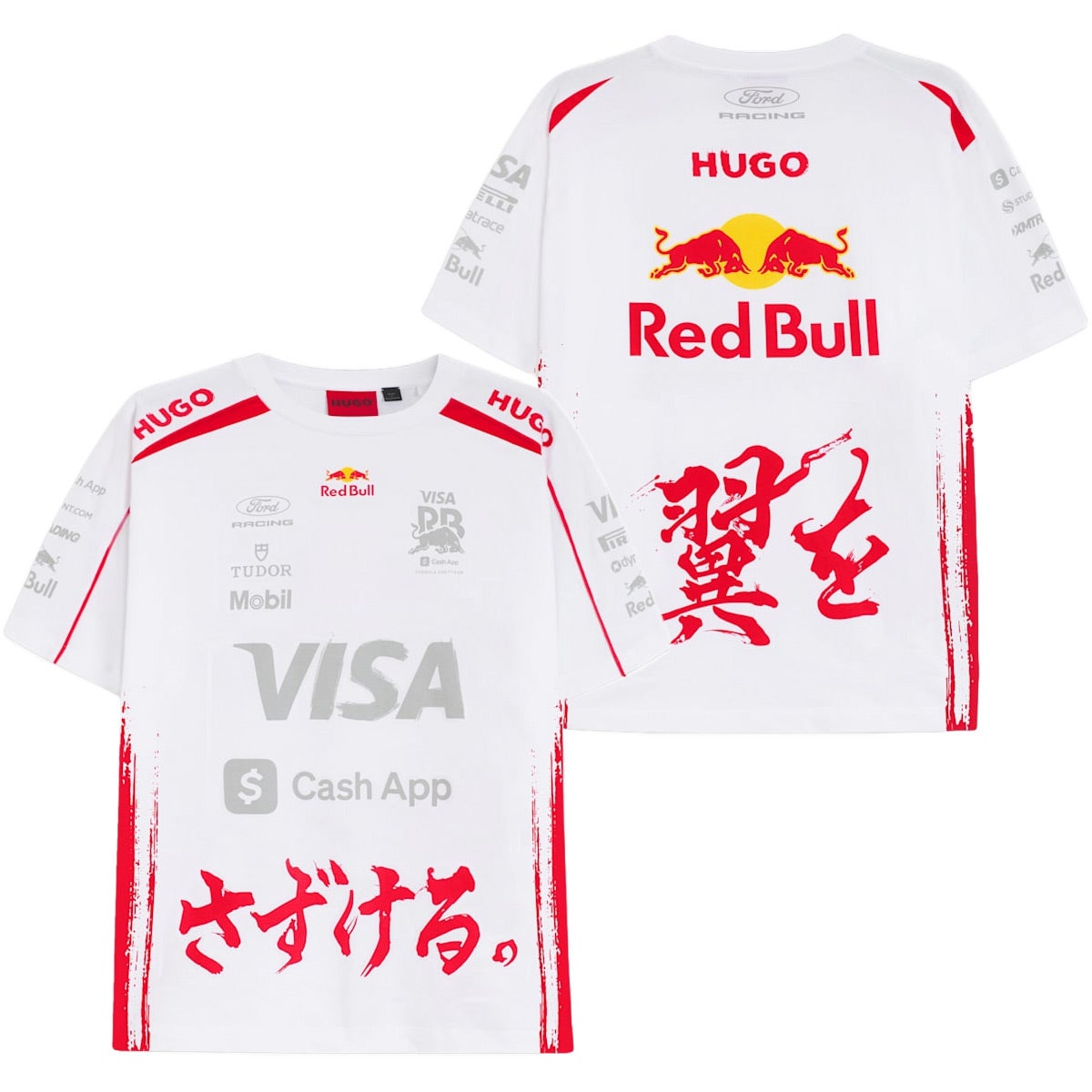 Racing Bulls｜レーシングブルズ F1 チーム 日本GP Tシャツ 2026｜トップス｜ホワイト