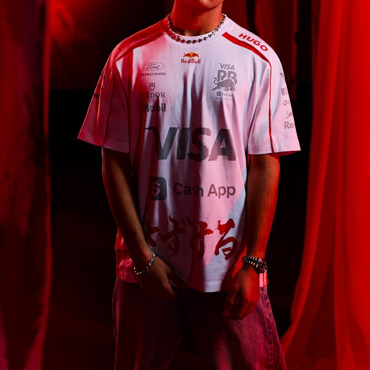 Racing Bulls｜レーシングブルズ F1 チーム 日本GP Tシャツ 2026｜トップス｜ホワイト