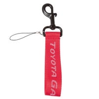 GR｜トヨタ ガズー レーシング ウーブン キーリング｜キーホルダー｜レッド