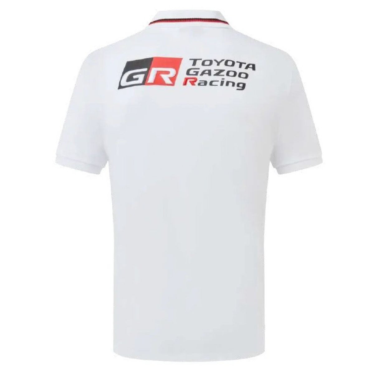 GR｜トヨタ ガズー レーシング メンズ ポロシャツ｜ウェア｜ホワイト