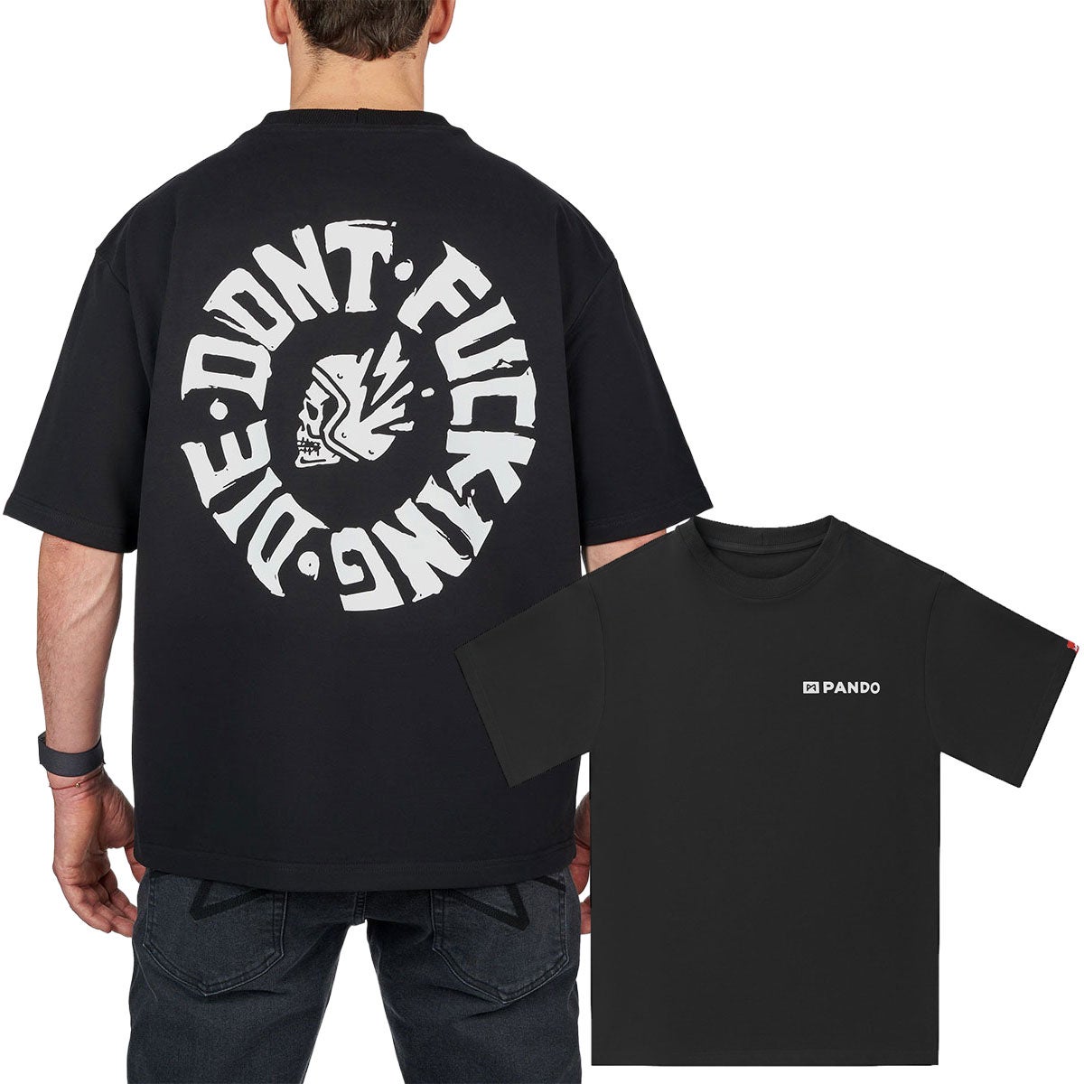 トミー ドント ダイ オーバーサイズ ロングスリーブ Tシャツ