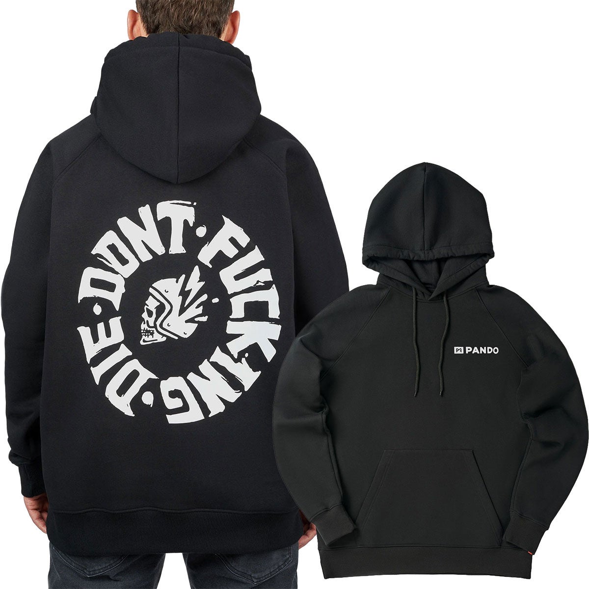 Pando Moto｜マックス ドント ダイ フーディ｜トップス