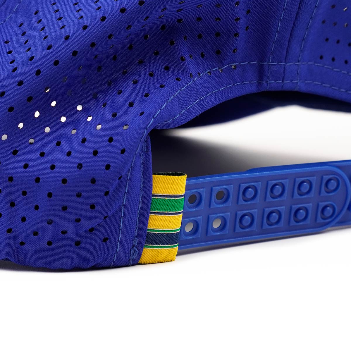 Ayrton Senna｜アイルトン・セナ レーザーカット パフォーマンス ナシオナル キャップ｜帽子｜ブルー