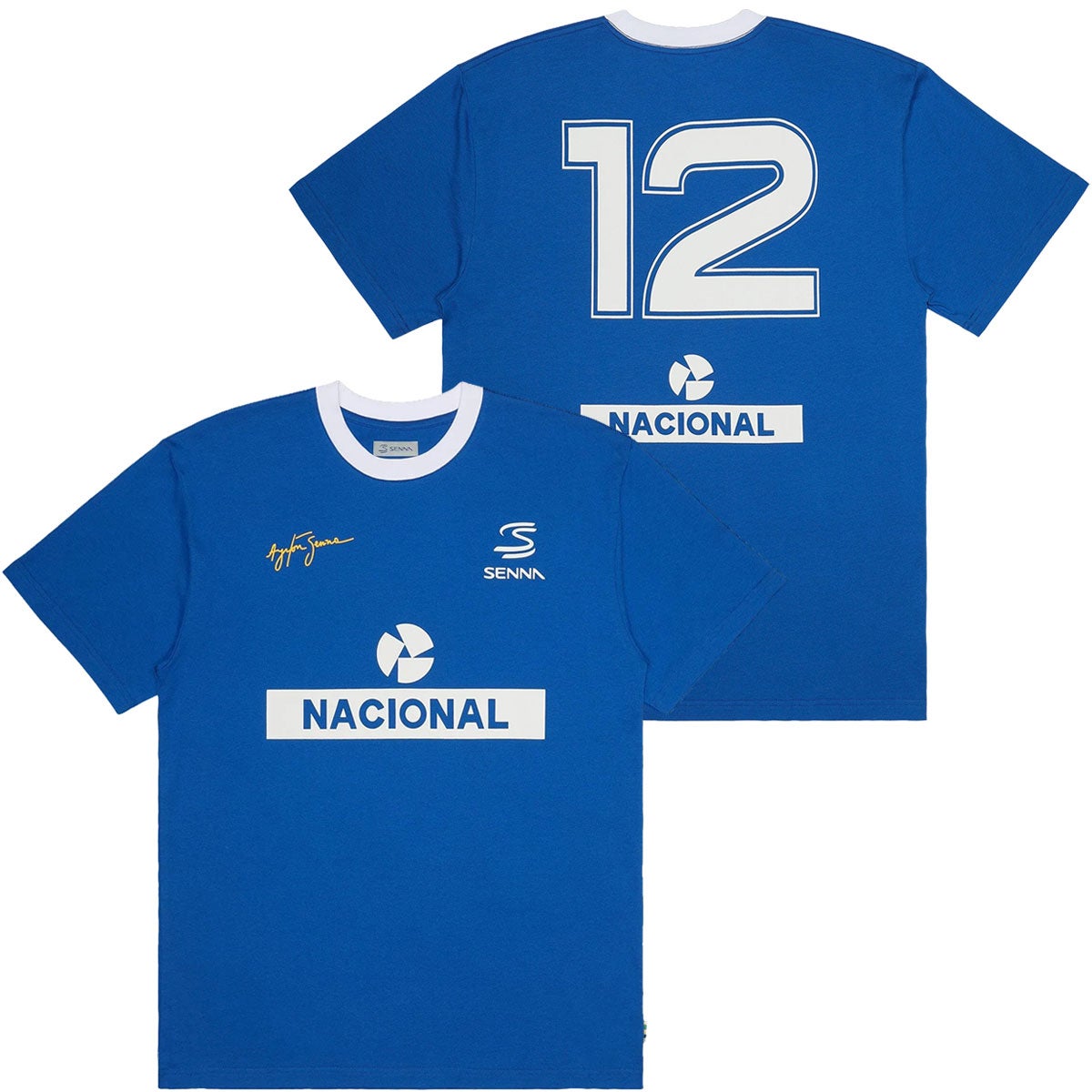 アイルトン・セナ F1 サーキット グラフィック Tシャツ - SUZUKA