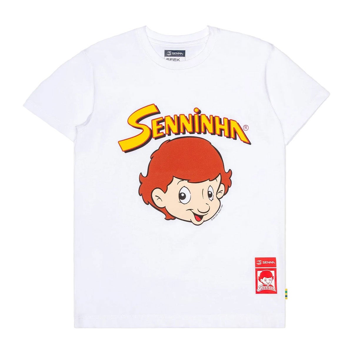 Ayrton Senna｜アイルトン・セナ セニーニャ フェイス Tシャツ｜ウェア
