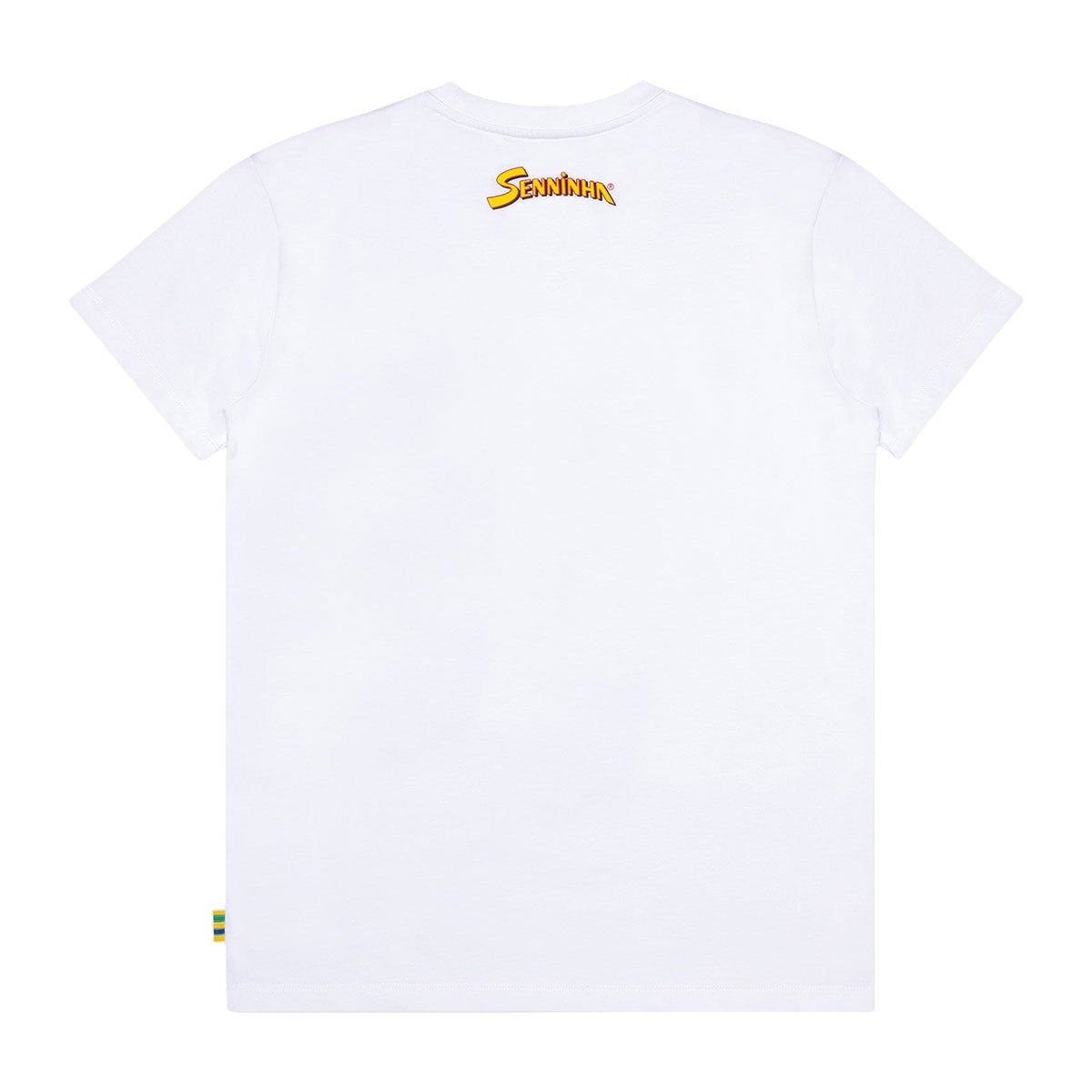 Ayrton Senna｜アイルトン・セナ セニーニャ フェイス Tシャツ｜ウェア｜ホワイト