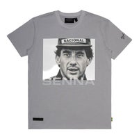 Ayrton Senna｜アイルトン・セナ アイコン Tシャツ｜ウェア｜グレー
