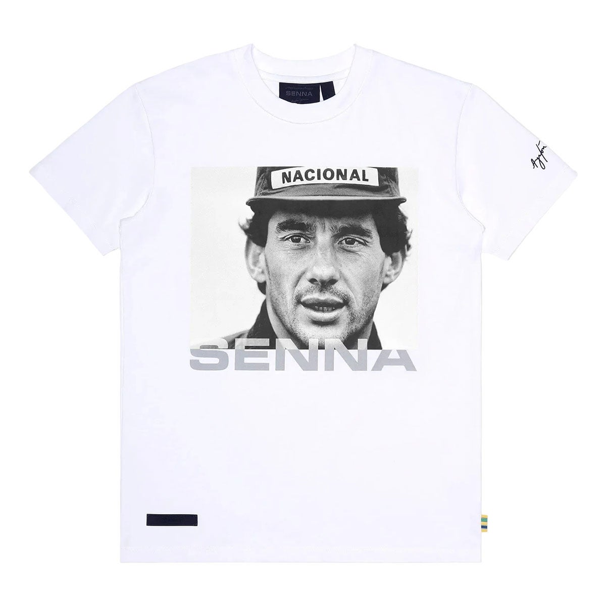 Ayrton Senna｜アイルトン・セナ アイコン Tシャツ｜ウェア｜ホワイト