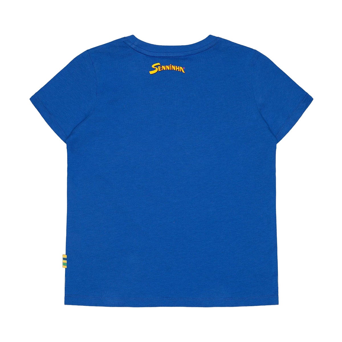 Ayrton Senna｜アイルトン・セナ セニーニャ フェイス ジュニア Tシャツ｜ウェア｜ブルー