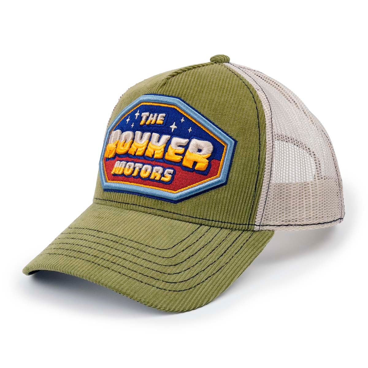 モト グッツィ NewEra Born To Ride A-Frame トラッカー キャップ