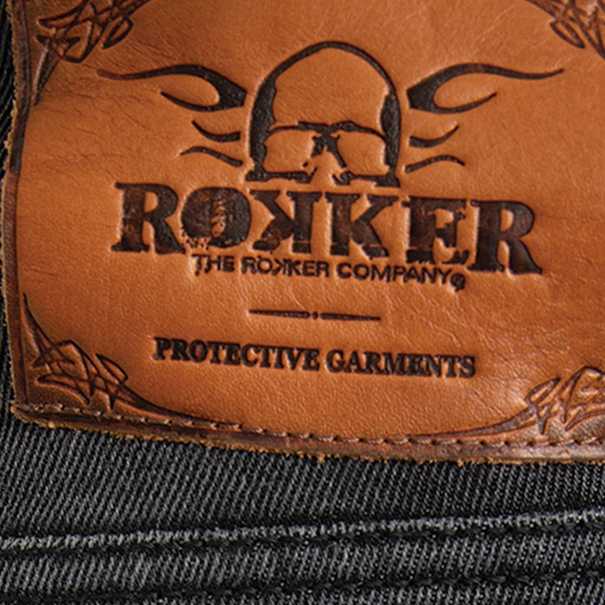 ROKKER｜ウィーラー パンツ｜デニム｜グレー