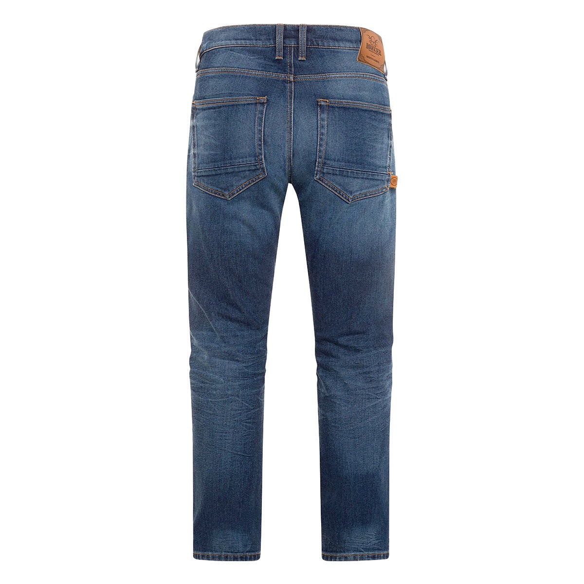 ROKKER｜ロッカーテック ストレート パンツ｜デニム｜ブルー