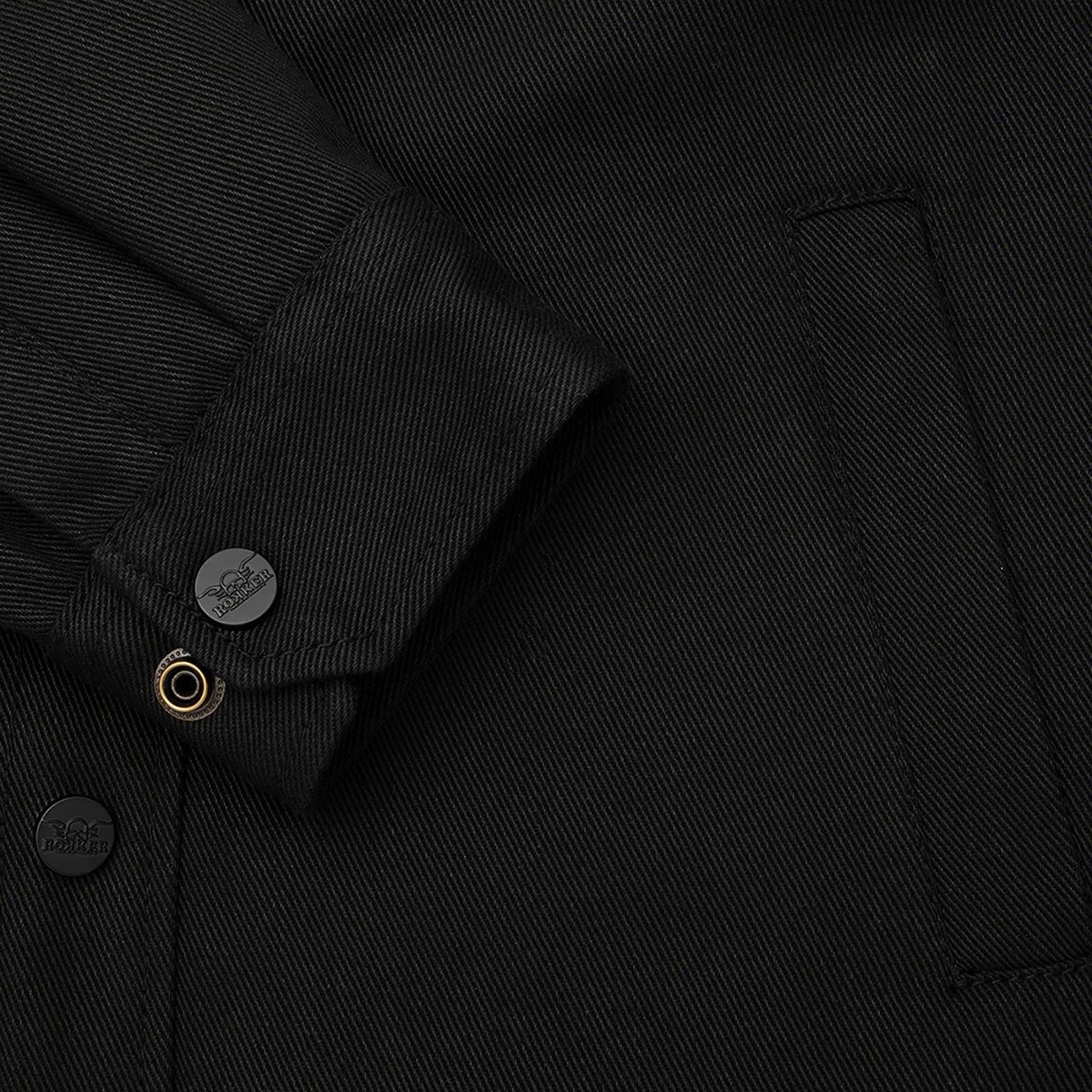 ROKKER｜ボーズマン ライダー シャツ｜トップス｜ブラック