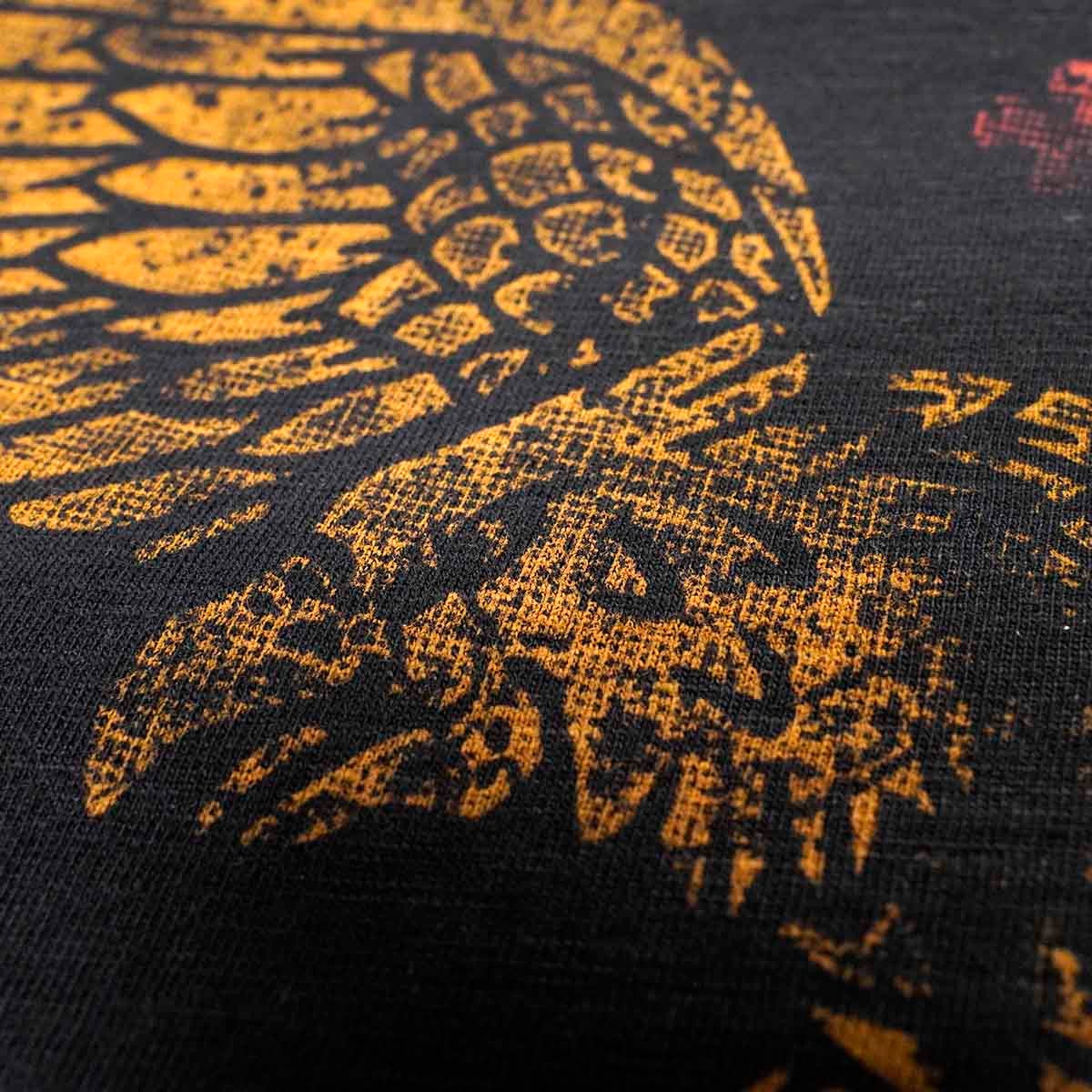 ROKKER｜ルーズ ヘッド メンズ Tシャツ｜トップス｜ブラック