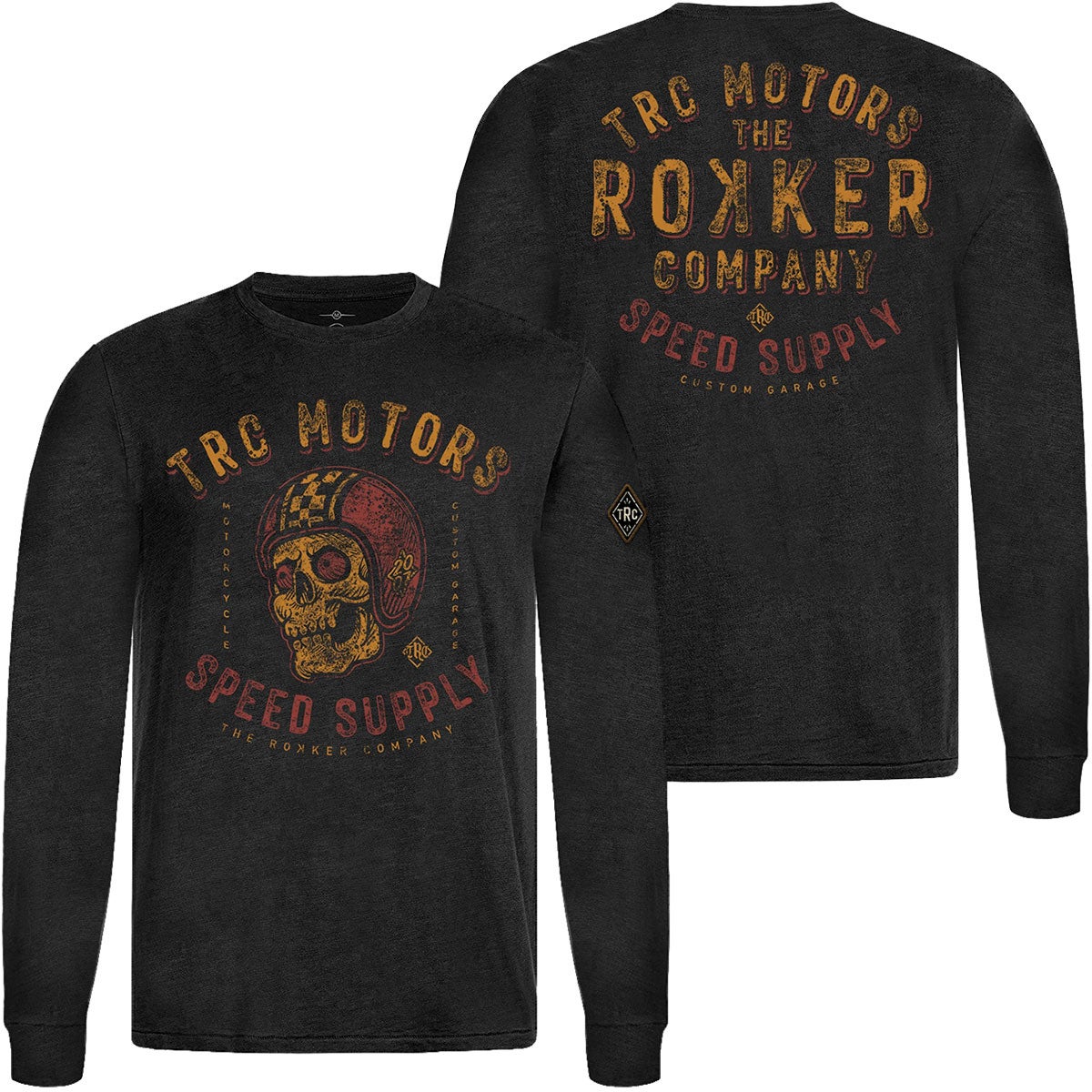 ROKKER｜スカル メンズ ロングスリーブ｜トップス