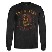 ROKKER｜スカル メンズ ロングスリーブ｜トップス｜ブラック