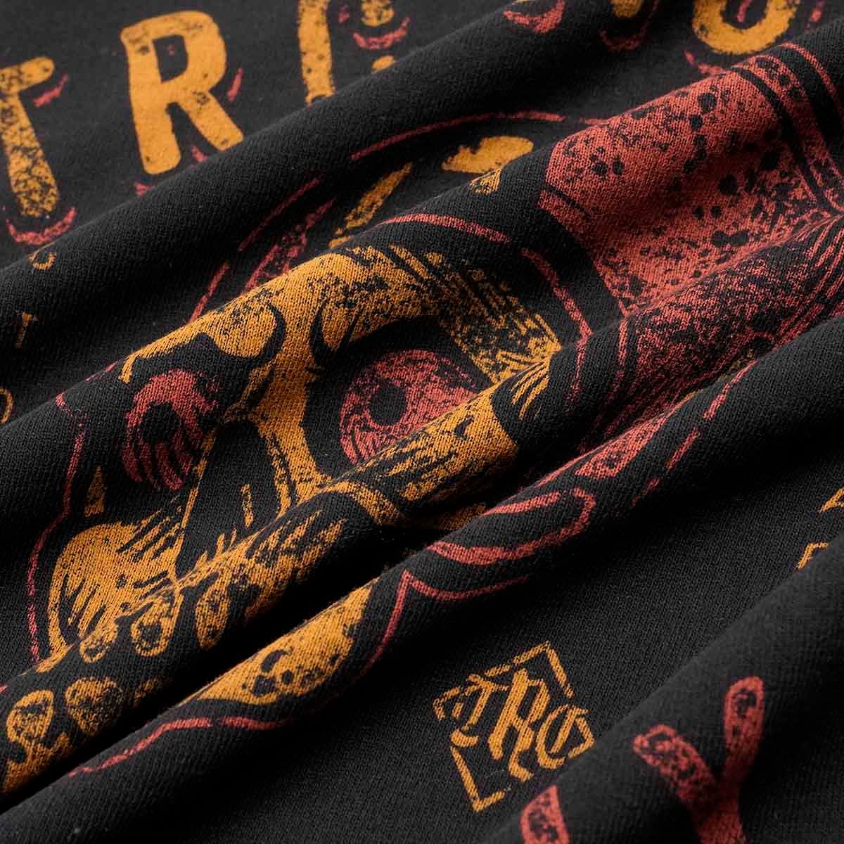 ROKKER｜スカル メンズ ロングスリーブ｜トップス｜ブラック