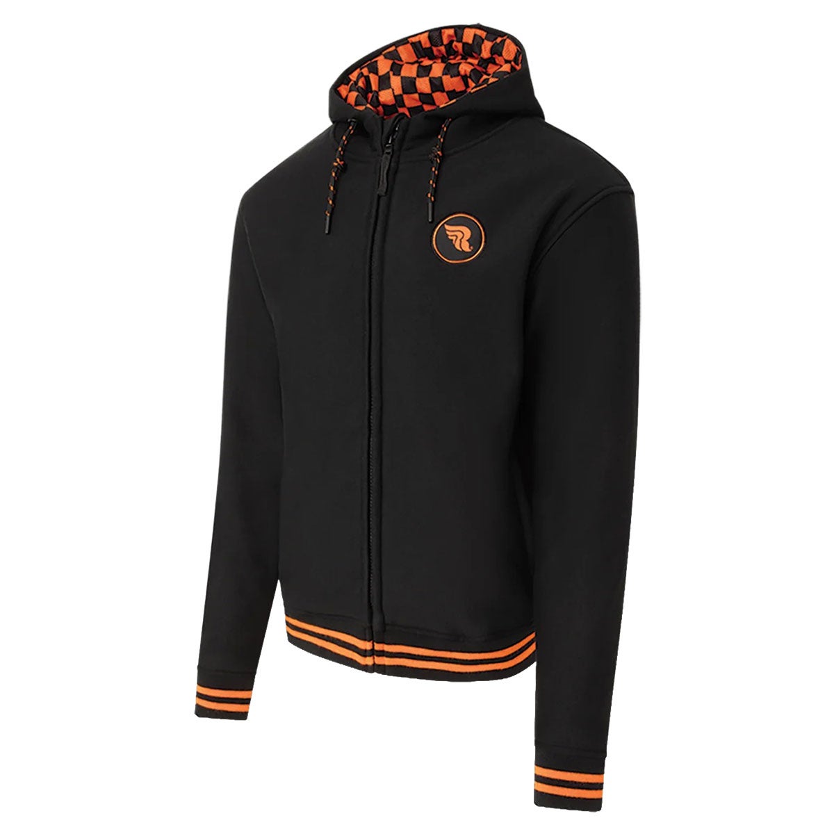 RIDING CULTURE｜ライディング フーディ｜トップス｜オレンジ×チェッカーボード