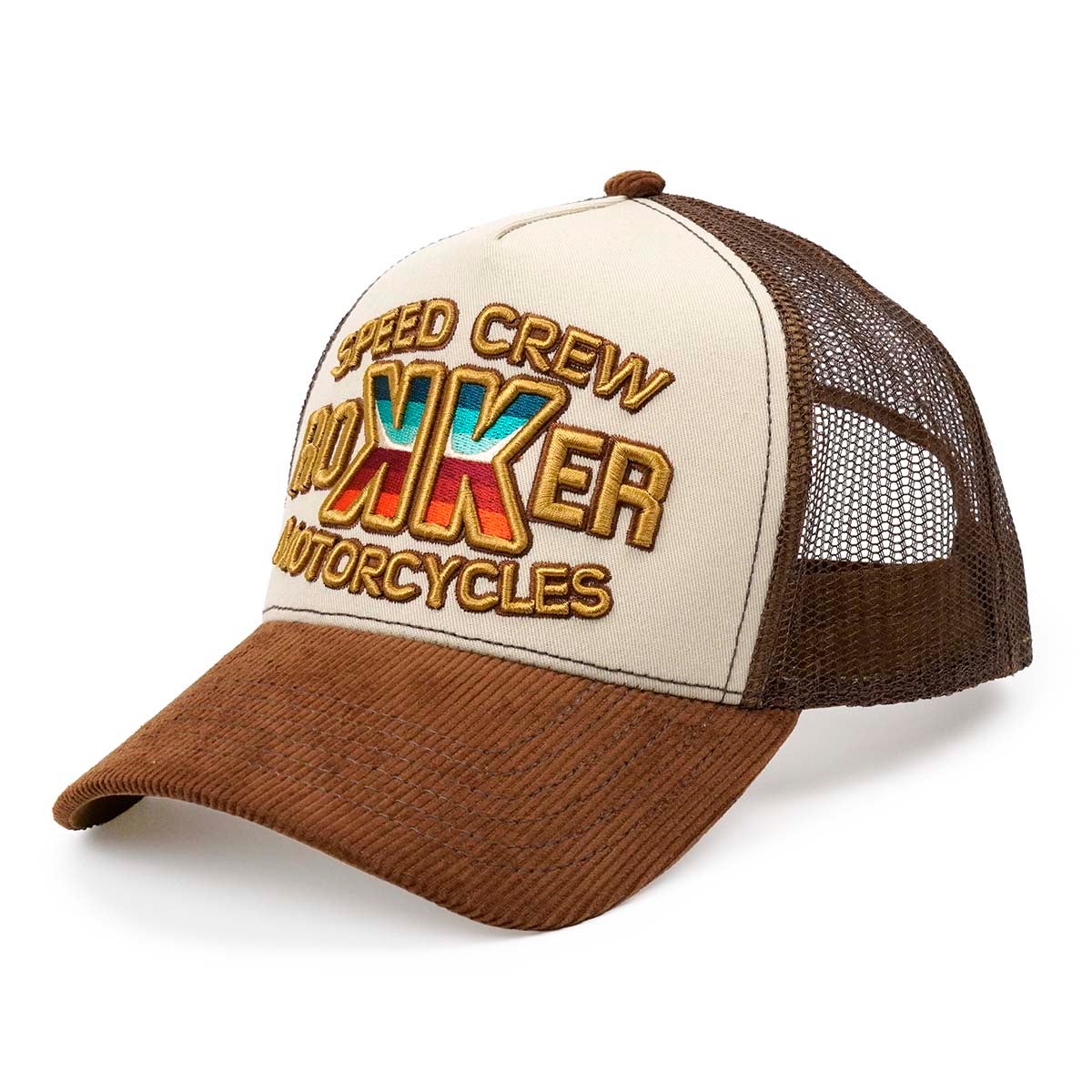 ROKKER｜スピード クルー キャップ｜帽子｜ブラウン