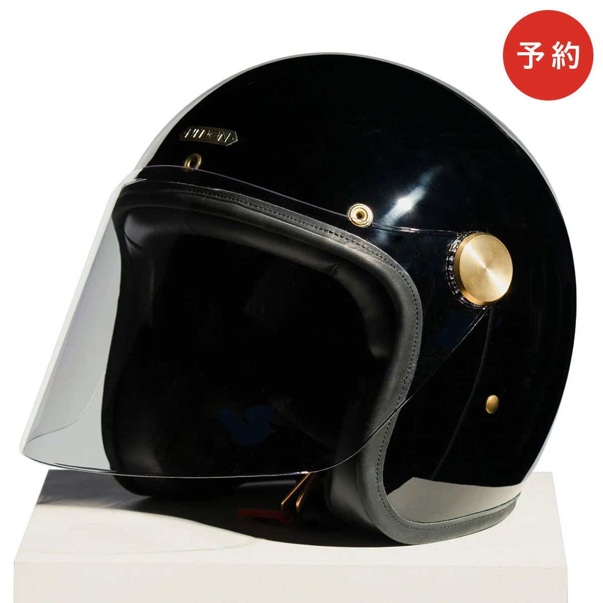 HEDON｜エピキュリスト 2.0 シグネイチャーブラック オープンフェイス ヘルメット｜ジェット｜ブラック