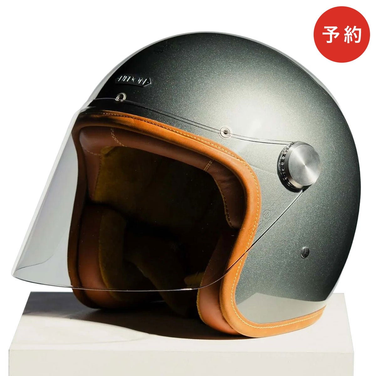 HEDON｜エピキュリスト 2.0 グラスアッシュ オープンフェイス ヘルメット｜ジェット