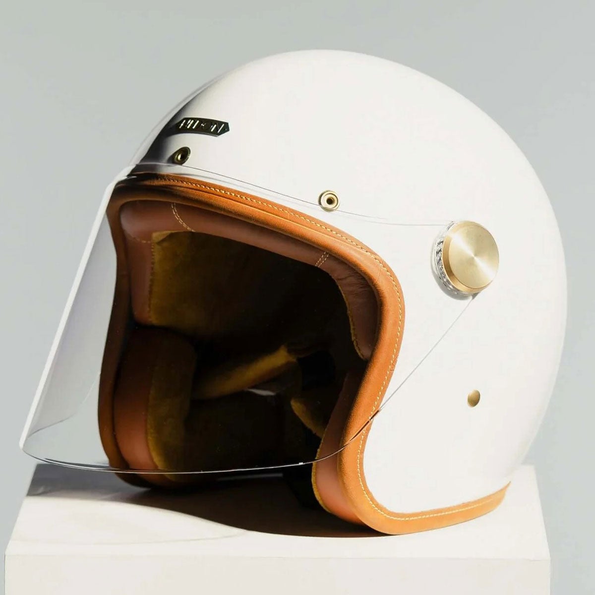 HEDON｜エピキュリスト 2.0 ナイトホワイト オープンフェイス ヘルメット｜ジェット｜ナイトホワイト