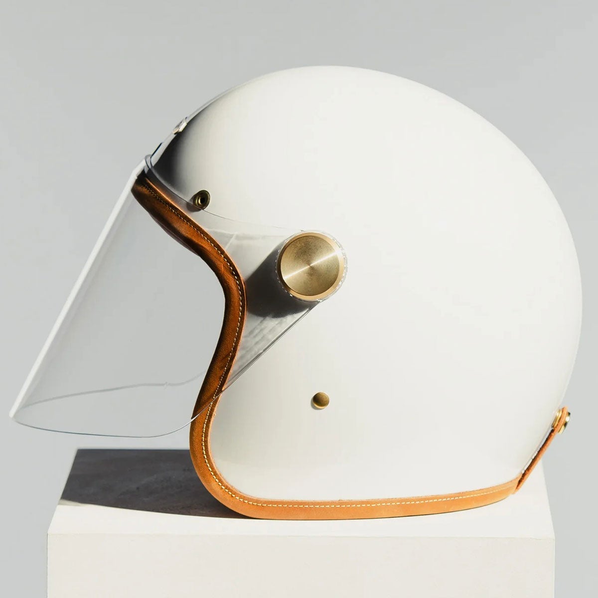 HEDON｜エピキュリスト 2.0 ナイトホワイト オープンフェイス ヘルメット｜ジェット｜ナイトホワイト