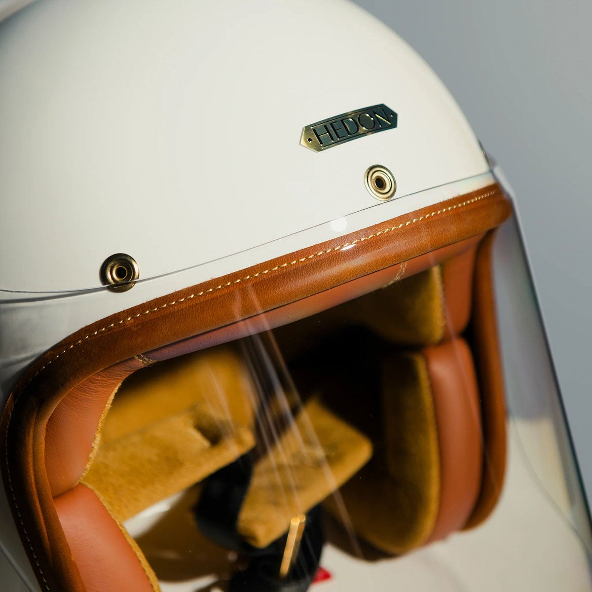 HEDON｜エピキュリスト 2.0 ナイトホワイト オープンフェイス ヘルメット｜ジェット｜ナイトホワイト