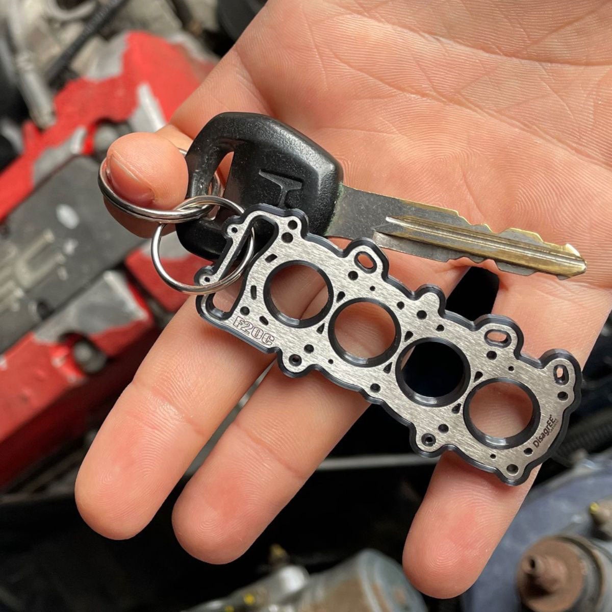 DisagrEE｜ホンダ F20C ヘッドガスケット キーチェーン｜キーホルダー