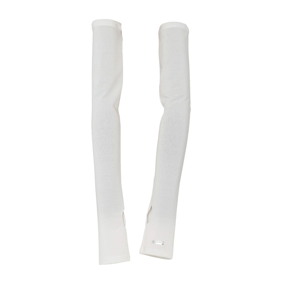 FREEZE TECH｜氷撃α 冷感アームカバー サムホールタイプ ロングタイプ 両腕用 White Black LIDEF FREEZE TECH｜雑貨｜ホワイト