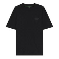 HUGO BOSS｜Porsche x BOSS ジャカードパターン コットン Tシャツ｜ウェア