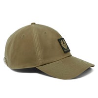 BELSTAFF｜フェニックス ワックス キャップ｜帽子｜モスグリーン