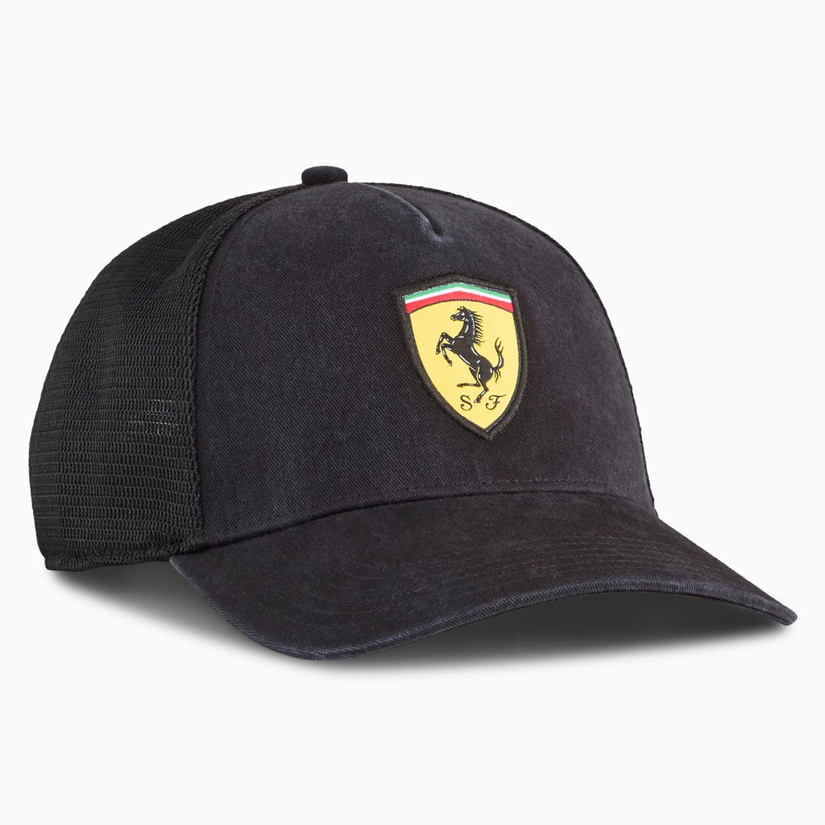 Ferrari｜スクーデリア フェラーリ トラッカー キャップ｜帽子｜ブラック