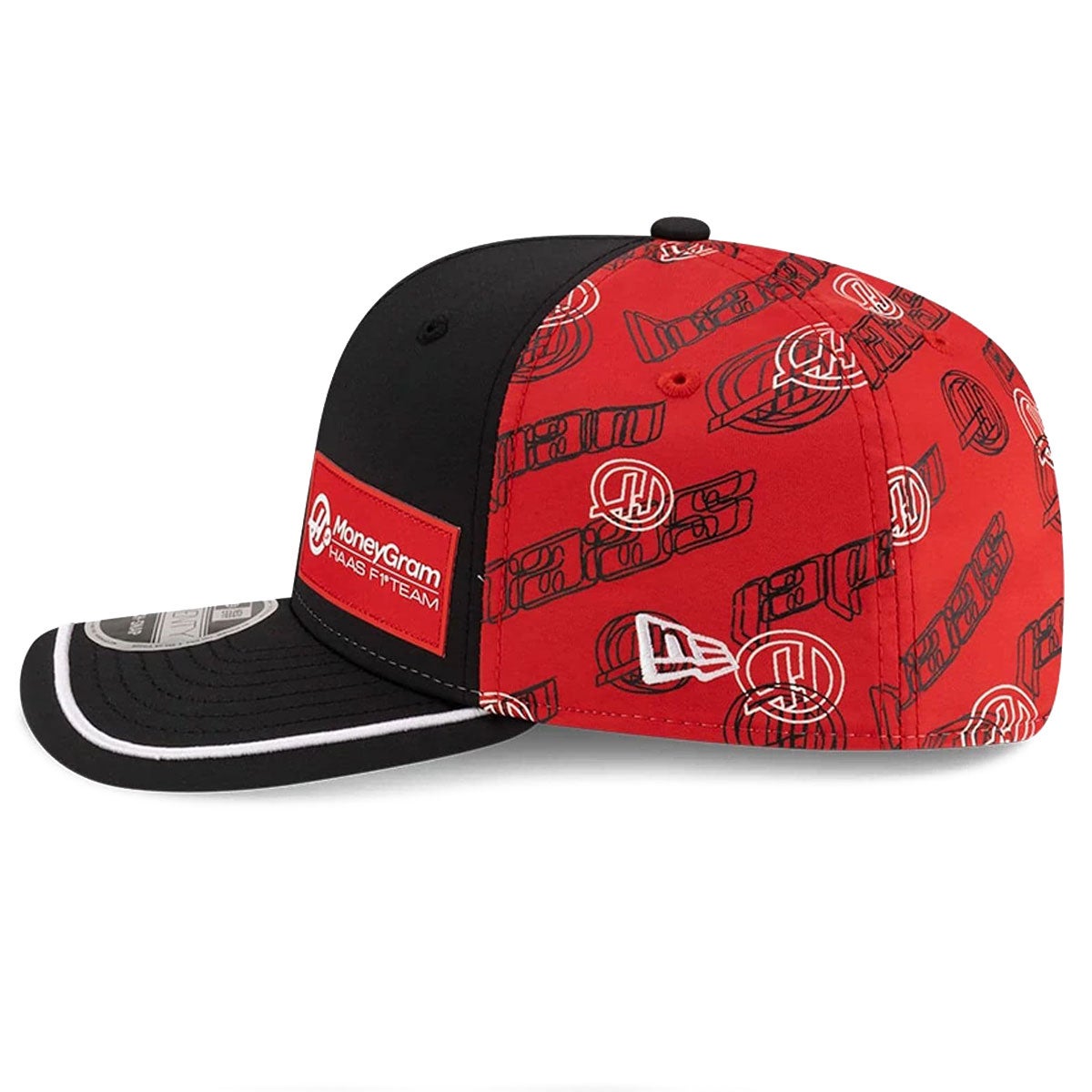 Haas F1 Team｜ハース F1 チーム New Era 9SEVENTY ジャパン ストレッチス スナップ キャップ｜帽子｜ブラック