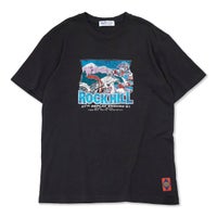 REPLAY｜モーターバイク プリント ジャージー Tシャツ｜トップス｜ブラックボード