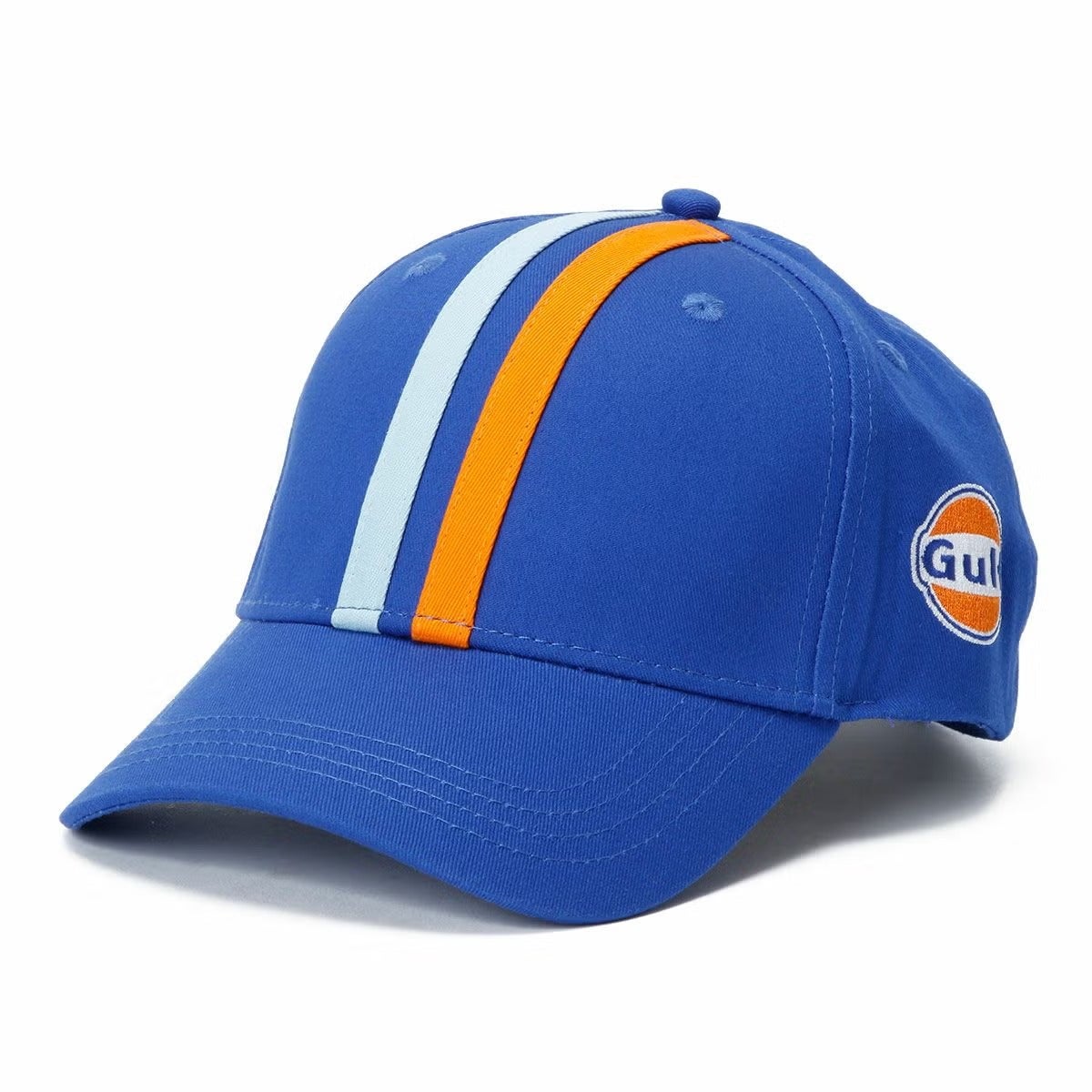 GML ストライプ ポロシャツ GMLキャップ ガルフ ストライプ キャップ（サイドステッチ ブルー