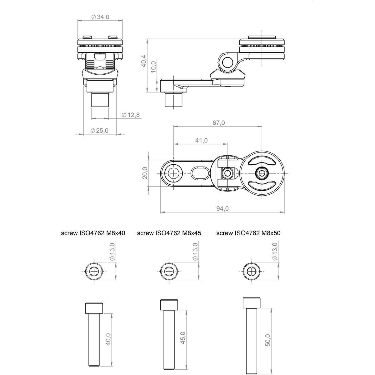 SP Connect｜バークランプマウント Pro クロムメッキ仕様｜雑貨｜クローム