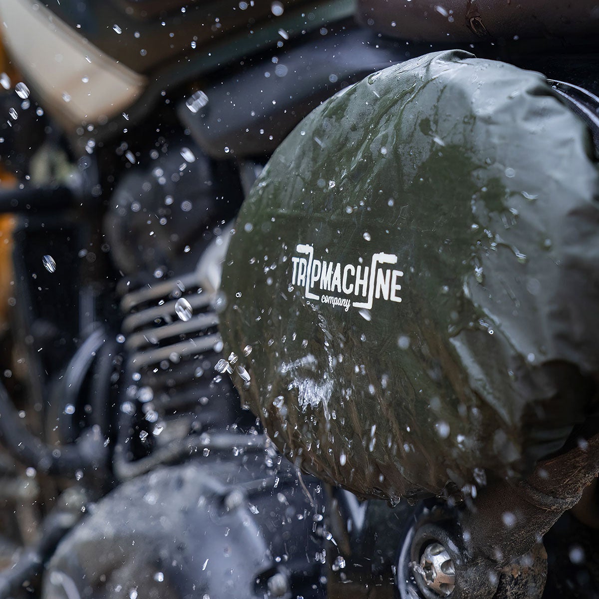 レインカバー装着時のイメージ