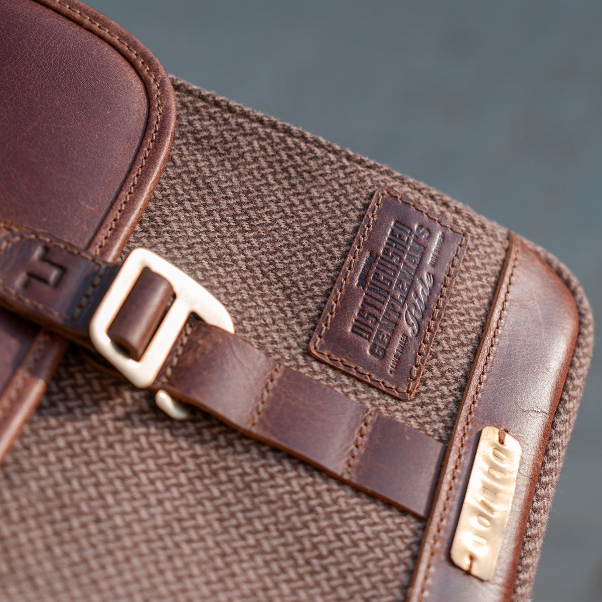 Trip Machine｜DGR × トリップマシン  カートグラファー タンクバッグ｜バッグ｜コニャック｜使用イメージ