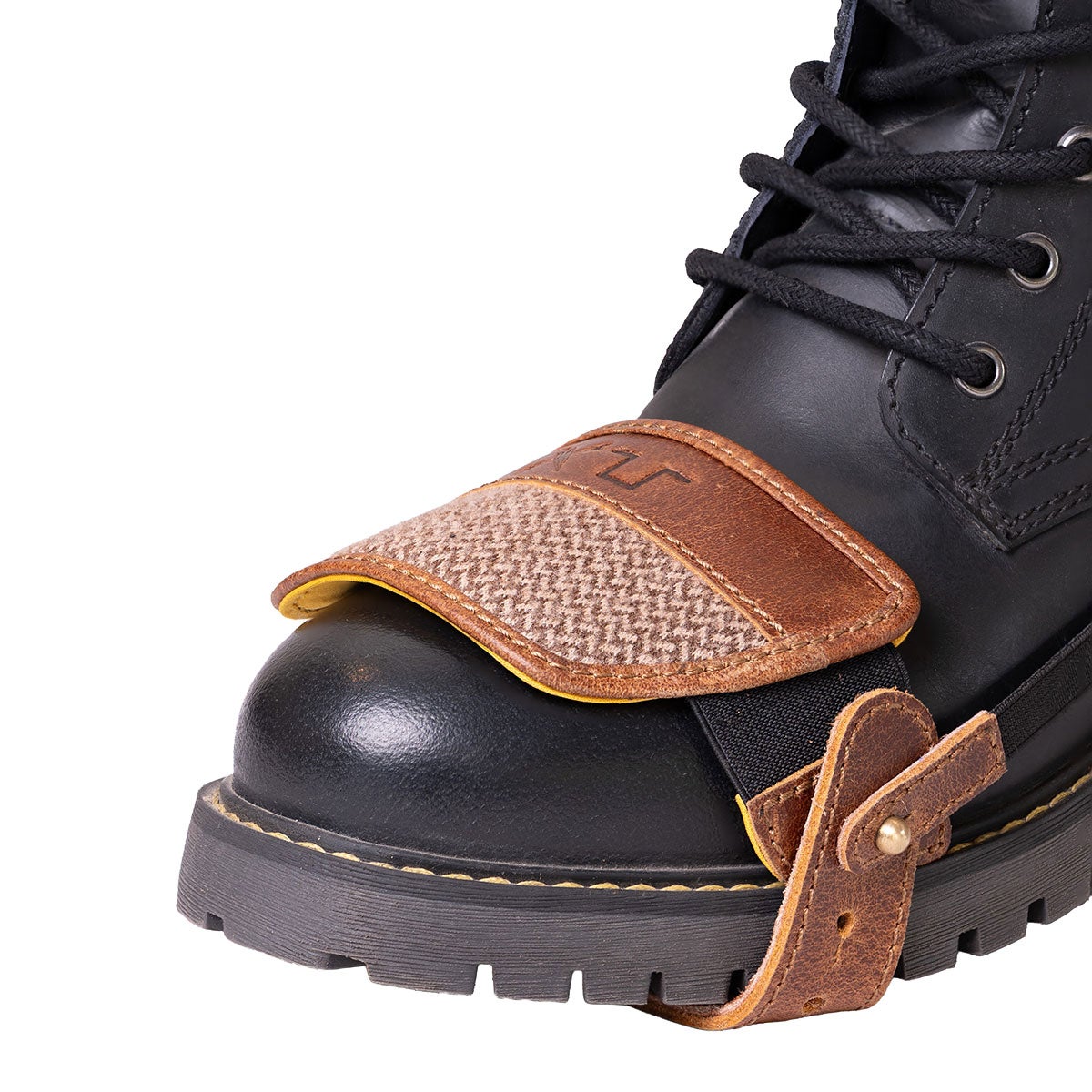 Trip Machine｜DGR × トリップマシン スリッポン シュープロテクター MK2｜雑貨｜コニャック｜使用イメージ