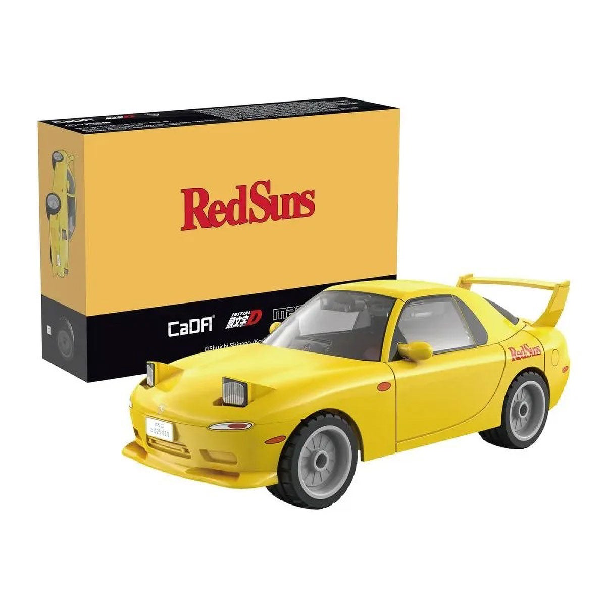 頭文字D｜CaDA ブロック Initial D 1:35 Mazda RX-7 FD3S C55017W （66ピース）｜雑貨