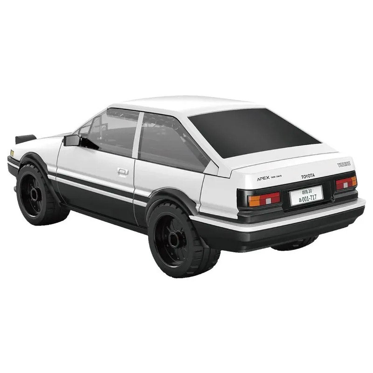 CaDA ブロック 頭文字D 1:35 Toyota Trueno AE86 （72ピース