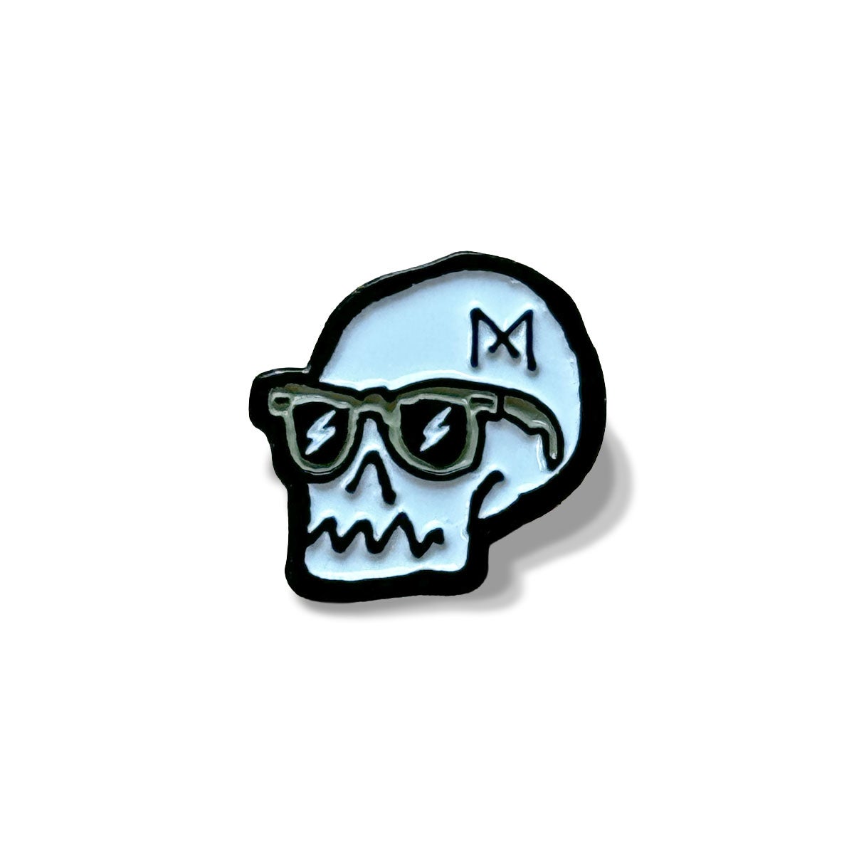 Maria Riding Company｜ラペルピン - マリア・スカル - ブラックニッケル｜雑貨