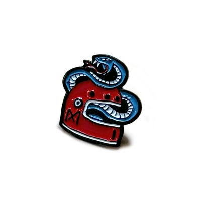 Maria Riding Company｜ラペルピン - マリア・ヘルメット - ブラックニッケル｜雑貨