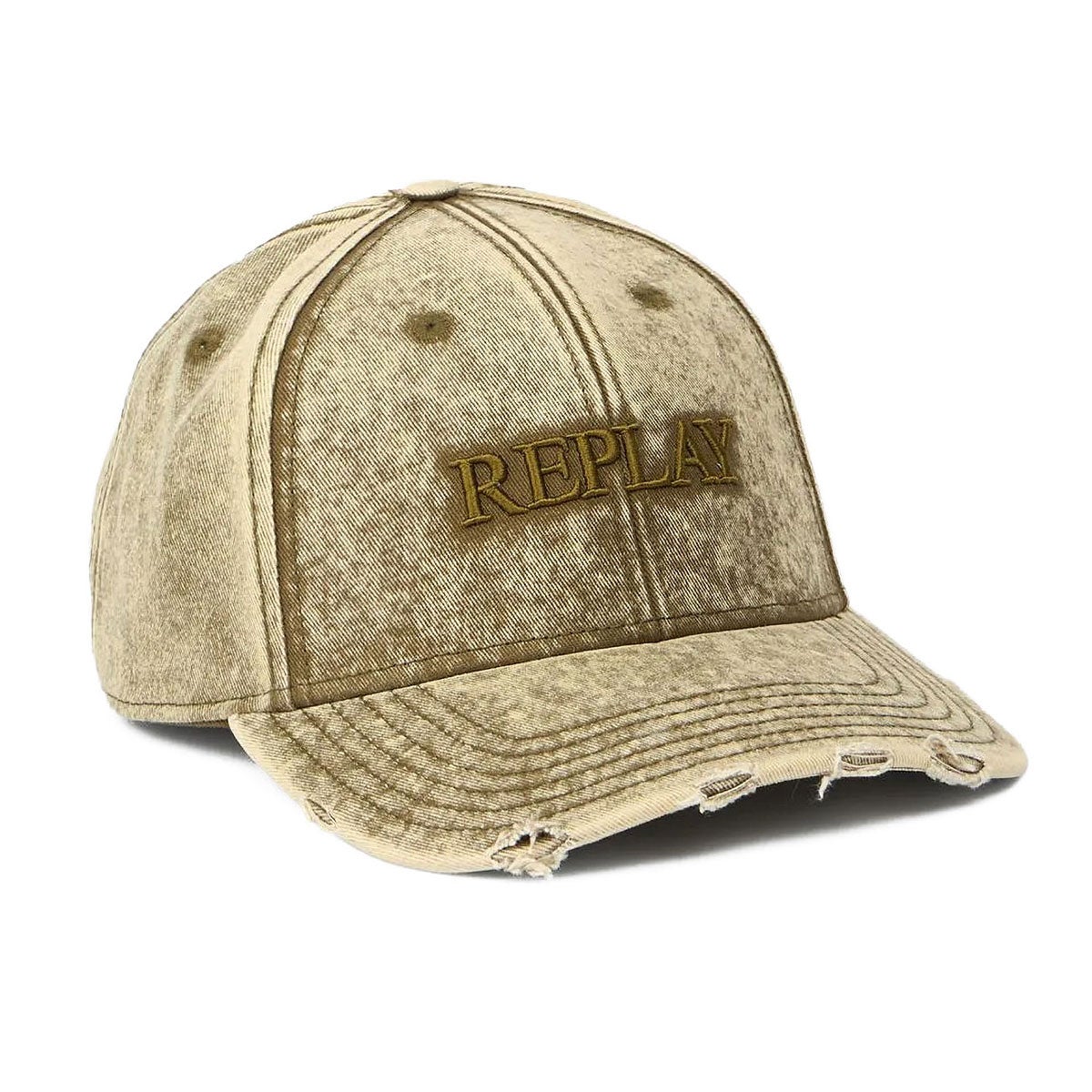 REPLAY｜ダメージ ロゴ キャップ｜帽子｜クライミングアイビー