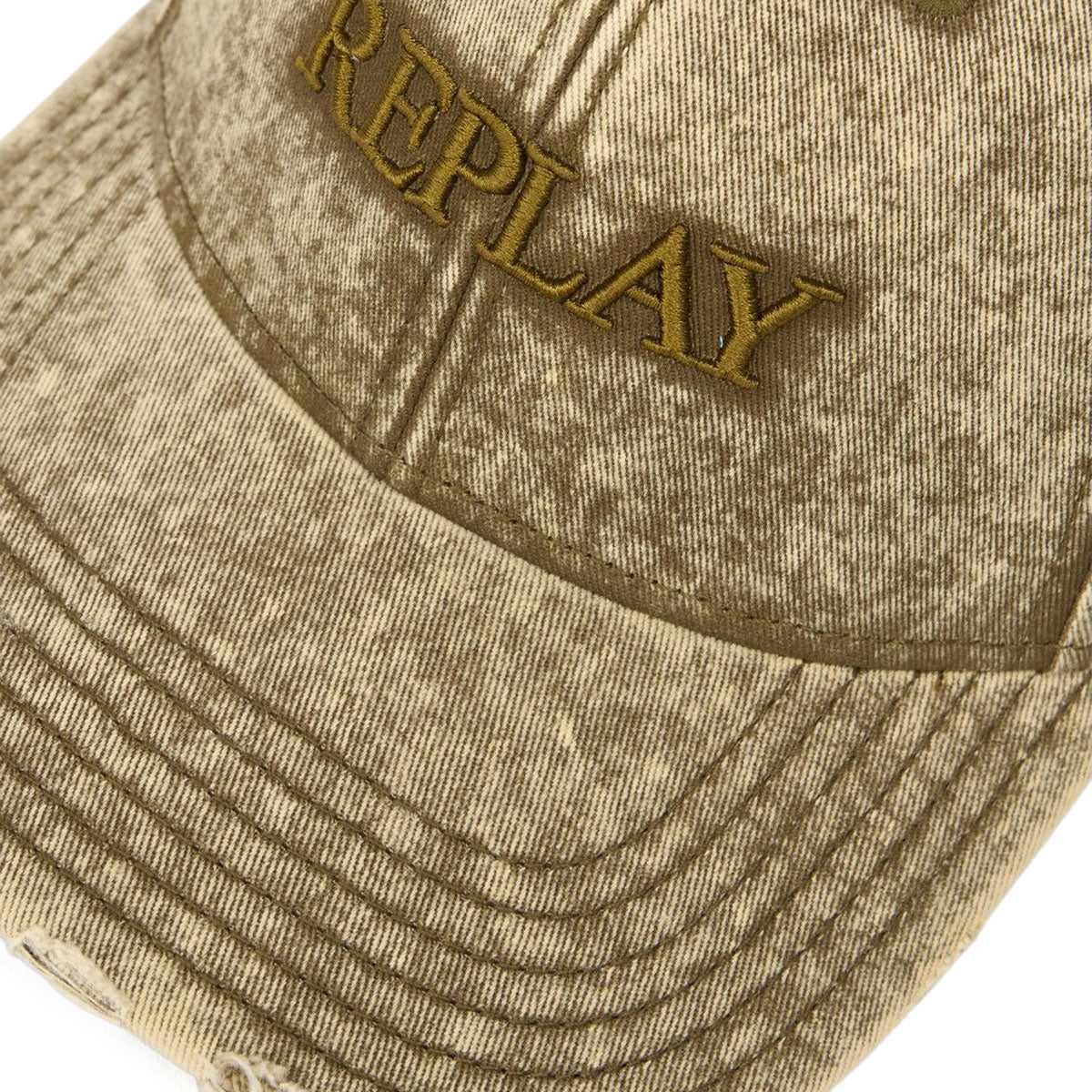 REPLAY｜ダメージ ロゴ キャップ｜帽子｜クライミングアイビー