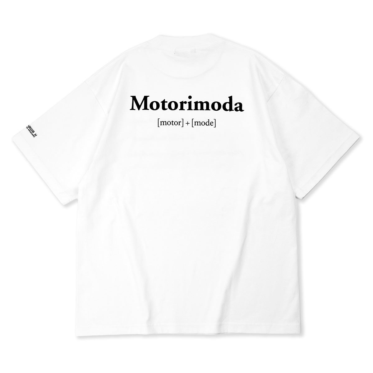 Motorimoda｜SHINICHIRO ARAKAWA × Motorimoda 7.1oz S/S Tee ｜Tシャツ｜ホワイト