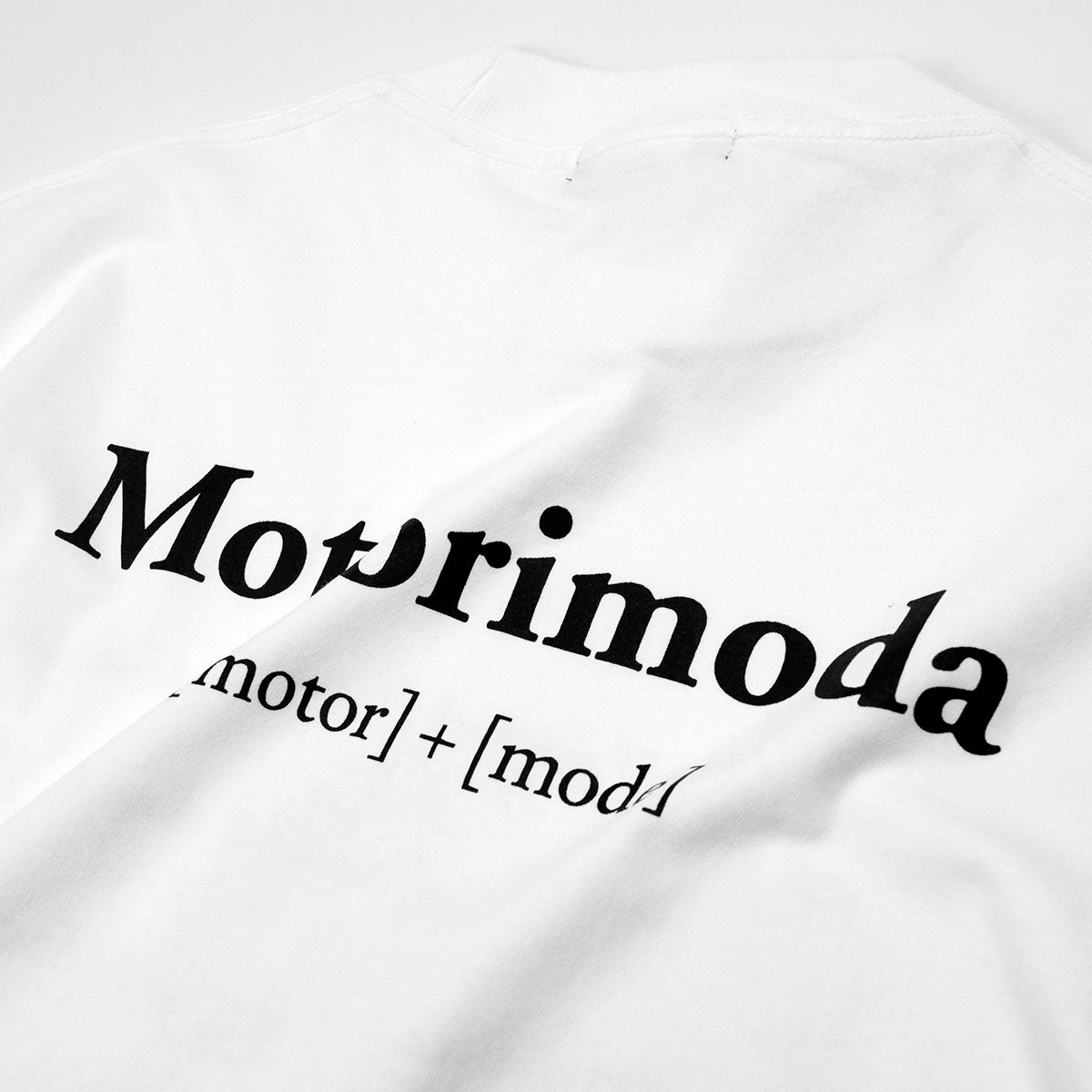 Motorimoda｜SHINICHIRO ARAKAWA × Motorimoda 7.1oz S/S Tee ｜Tシャツ｜ホワイト